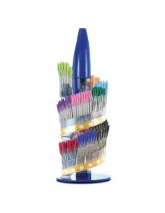 BIC EXPOSITOR CRISTAL FAMILY SURTIDO  REGALO DE 3 CAJAS DE CRISTAL AZUL