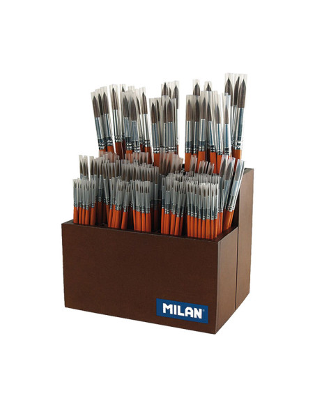 EXPOSITOR 237 PINCELES MILAN SERIE 101
