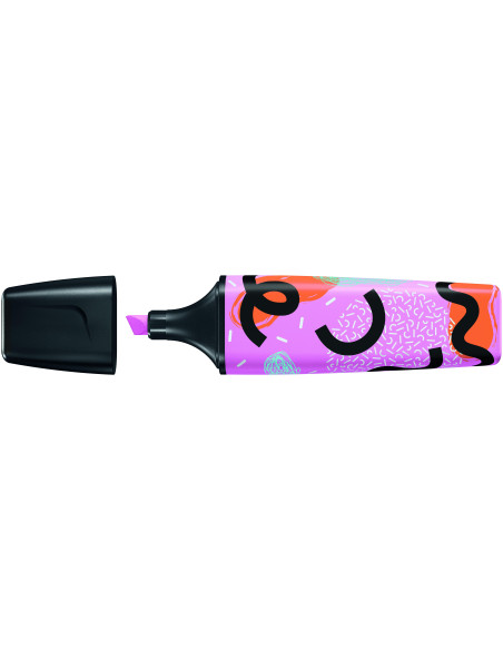 MARCADOR FLUOR STABILO BOSS 70 BY JU SCHNEE PASTEL  FUCSIA HELADO