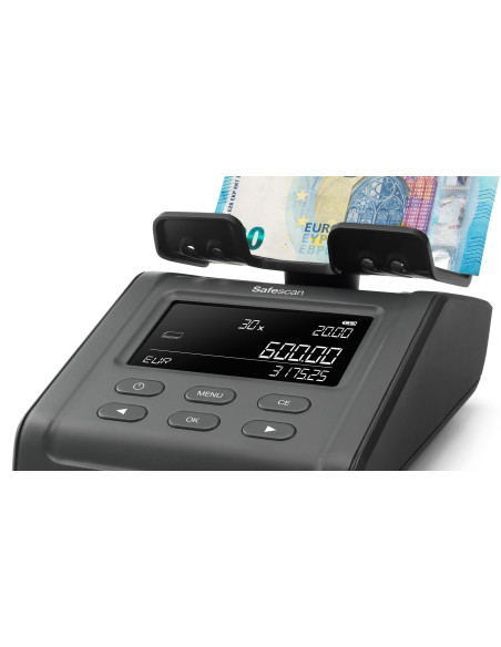 BALANZA CONTADORA DE BILLETES Y MONEDAS SAFESCAN 6175