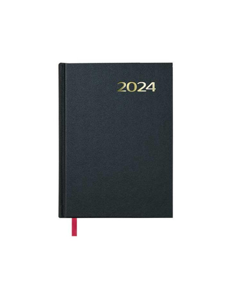 DOHE AGENDA ANUAL SÍNTEX 14X20CM DP NEGRO 2025