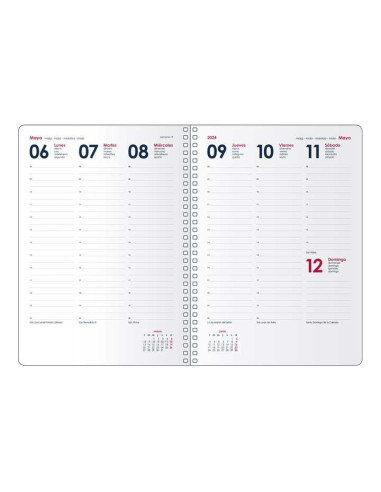 AGENDA 2026 DOHE SYNCRO SEMANA VISTA VERTICAL 15x21cm CASTELLANO