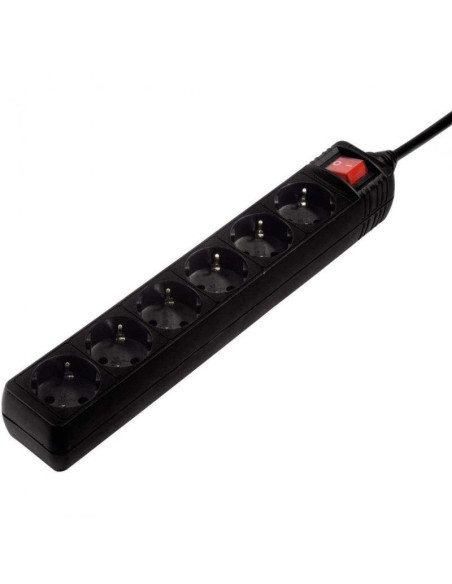 REGLETA 6 TOMAS HAMA CON INTERRUPTOR