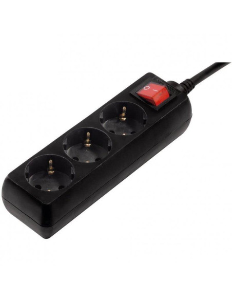 REGLETA 3 TOMAS HAMA CON INTERRUPTOR