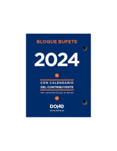 CALENDARIO 2026 DOHE BLOQUE BUFETE 85x11cm CASTELLANO