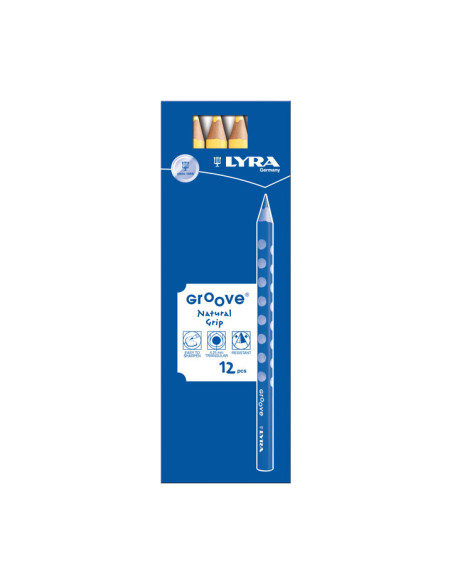 CAJA 12 LÁPICES LYRA GROOVE