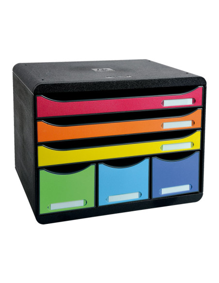 MÓDULO EXACOMPTA STORE-BOX IDERAMA ARLEQUIN 6 CAJONES
