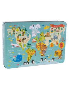 PUZZLE APLI KIDS MAPAMUNDI