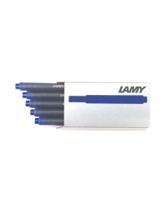 CAJA 5 RECAMBIOS LAMY TINTA ESTILOGRÁFICA T10