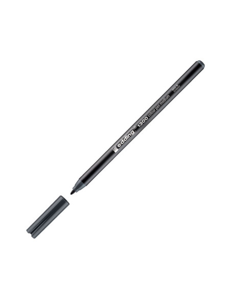 ROTULADOR FIBRA EDDING 1300  GRIS OSCURO
