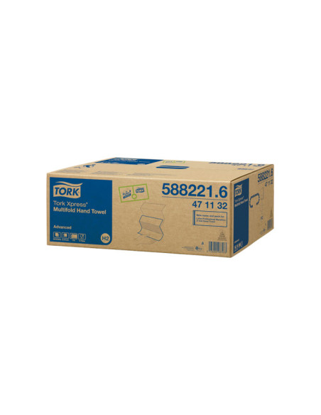 CAJA 20 PAQUETES DE TOALLAS PLEGADAS TORK XPRESS