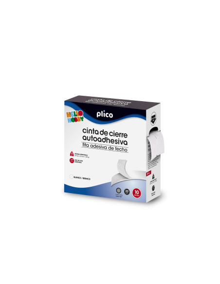 CINTA DE CIERRE ADHESIVA PLICO VELCRO 10m