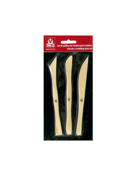 SET 3 PALILLOS SIO-2 PARA MODELAR