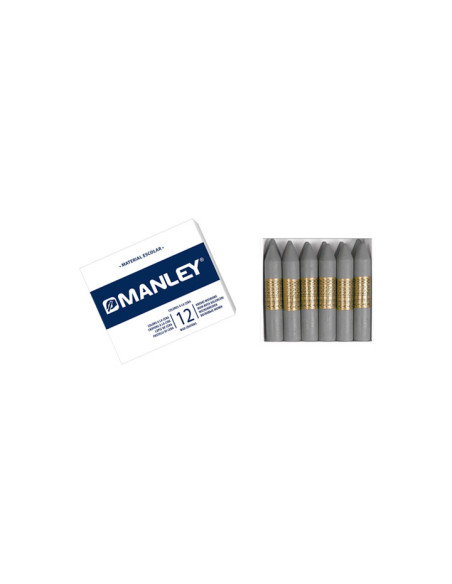 MANLEY CERAS 60MM 72 ESTUCHE DE 12 GRIS