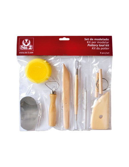 SET 8 PIEZAS SIO-2 DE MODELADO
