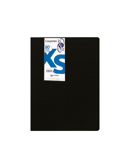 CARPETA CON 80 FUNDAS GRAFOPLÁS IN & OUT XS