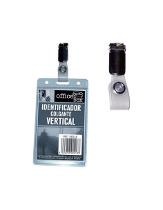 IDENTIFICADOR VERTICAL OFFICE BOX CON PINZA