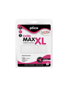 BLÍSTER 24 BARRAS COLA MAX-XL PLICO Ø 115mm x 200mm
