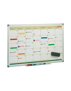 PIZARRA FAIBO PARA PLANIFICACIÓN MENSUAL 60x90 cm