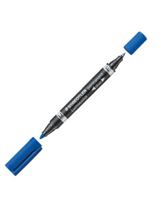 ROTULADOR STAEDTLER LUMOCOLOR PERMANENTE 348 DUO