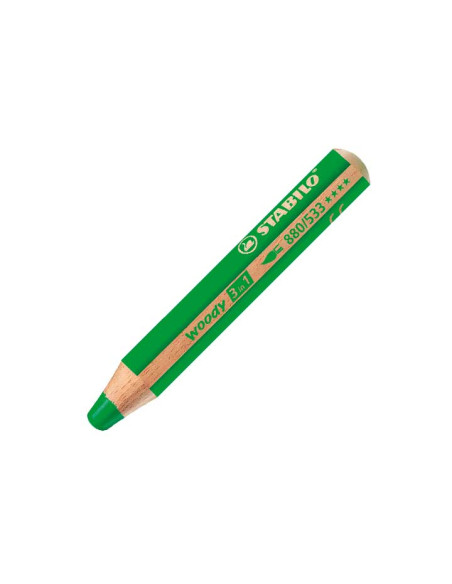 LÁPIZ DE COLOR STABILO WOODY 3 EN 1
