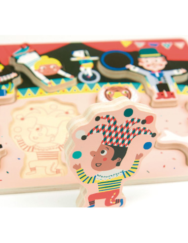PUZZLE 7 PIEZAS ANDREU TOYS CIRCUS