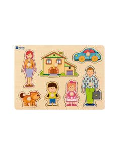 PUZZLE 7 PIEZAS ANDREU TOYS FAMILY