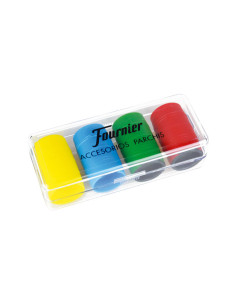 CAJA FICHAS PARCHÍS FOURNIER 4 JUGADORES
