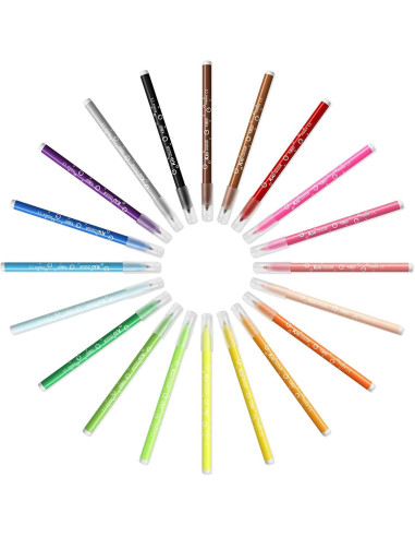 ESTUCHE 186 ROTULADORES BIC COULEUR MEDIUM