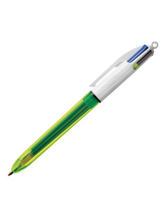 BOLÍGRAFO BIC 4 COLORES FLUO 2