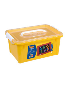 CAJA 5 BOTES PLASTILINA JOVI SOFT DOUGH BLANDIVER  ACCESORIOS LETRAS Y NÚMEROS