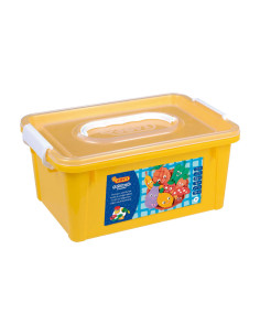 CAJA 5 BOTES PLASTILINA JOVI SOFT DOUGH BLANDIVER  ACCESORIOS FRUTAS Y VERDURAS