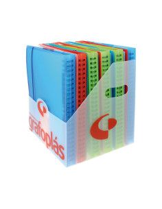 EXPOSITOR 11 CARPETAS GRAFOPLAS IN&OUT TRANLÚCIDAS