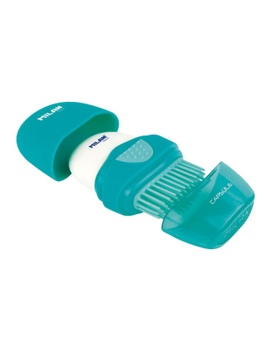 GOMA DE BORRAR MILAN ERASER & BRUSH CAPSULE