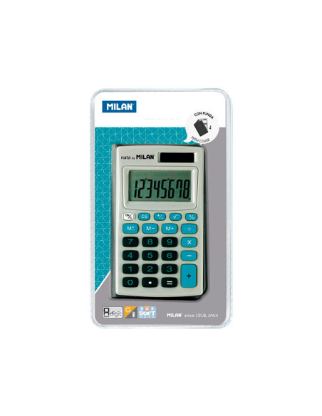 CALCULADORA MILAN CON FUNDA