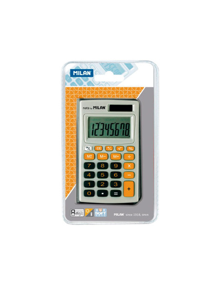 CALCULADORA MILAN CON FUNDA