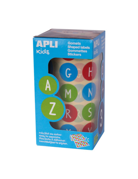 ROLLO GOMETS APLI CÍRCULO ø 20mm LETRAS