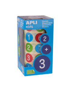 ROLLO GOMETS APLI CÍRCULOS ø 20mm NÚMEROS