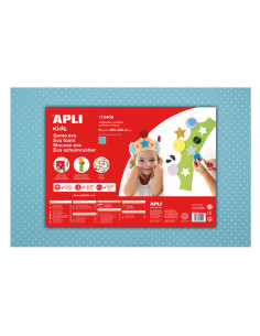 BOLSA 3 LÁMINAS GOMA EVA APLI IMPRESAS LUNAR