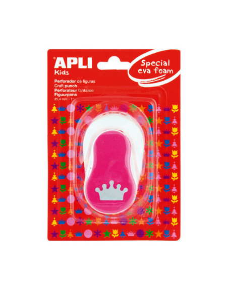 TALADRO CREATIVO APLI KIDS FIGURA CORONA