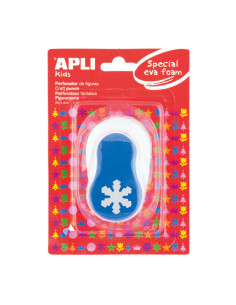 TALADRO CREATIVO APLI KIDS FIGURA COPO NIEVE