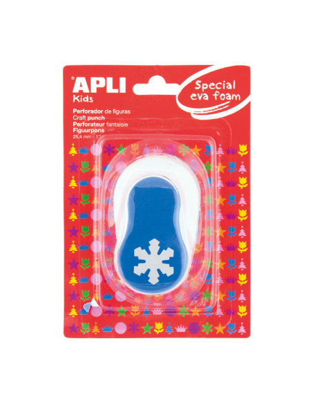 TALADRO CREATIVO APLI KIDS FIGURA COPO NIEVE
