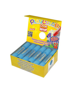 CAJA 12 TÉMPERAS PLAYCOLOR SÓLIDAS 10gr