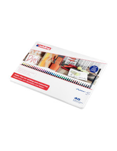 CAJA DE METAL 40 ROTULADORES EDDING 1300