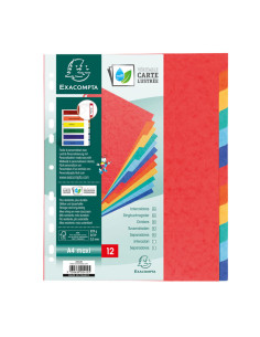 SEPARADORES EXACOMPTA PREMIUM 10 POSICIONES A4