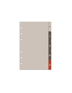 ACCESORIO AGENDA FINOCAM JUEGO 5 SEPARADORES LATERALES R463