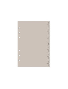 ACCESORIO AGENDA FINOCAM ÍNDICE ALFABÉTICO A-Z R564