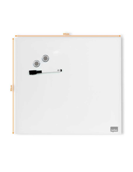 PIZARRA NOBO CRISTAL 30x30cm