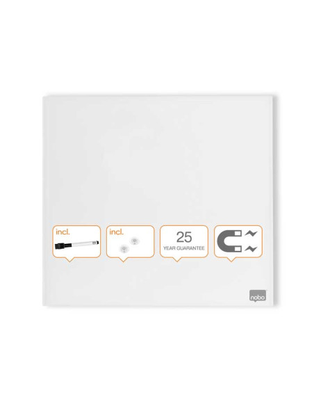 PIZARRA NOBO CRISTAL 30x30cm