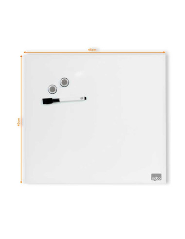 PIZARRA NOBO CRISTAL 45x45cm
